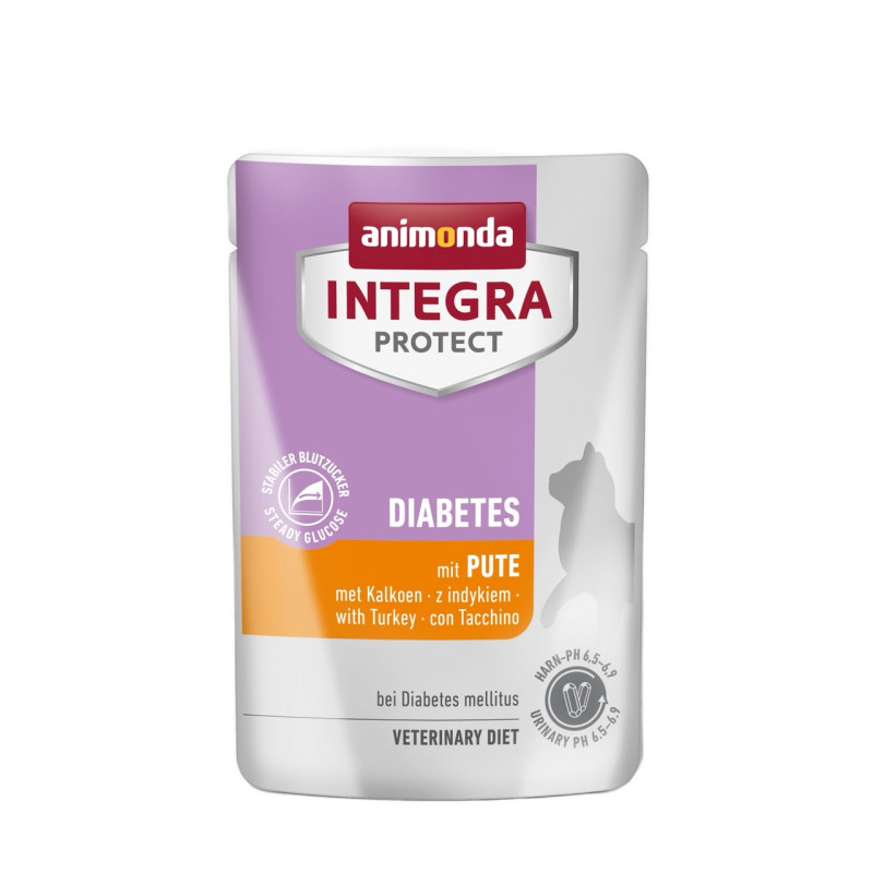Integra Protect Diabetes With Turkey вологий корм для котів з діабетом, 85 гр