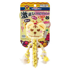 DoggyMan Cotton Tiger игрушка с пищалкой для собакой, 15 см