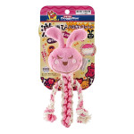 DoggyMan Cotton Rabbit игрушка для собак с пищалкой, 18 см