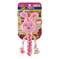 DoggyMan Cotton Rabbit іграшка для собак із пищалкою, 18 см