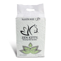 ZenKitty Clumping Tofu Green Tea соевый наполнитель с запахом зеленого чая, 5.5 л
