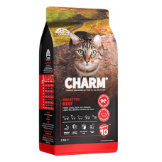 Charm Grass-Fed Beef сухий корм для котів з яловичиною, 2 кг
