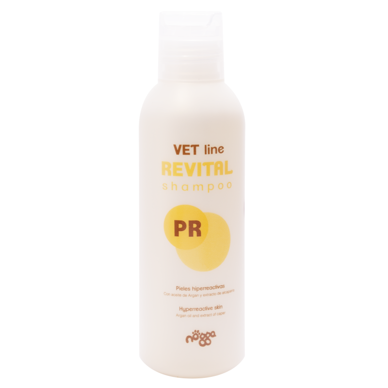 Nogga Vet Line Revital PR Shampoo шампунь для ухода за чувствительной, гиперактивной кожей и кожей с атопическим дерматитом, 500 мл
