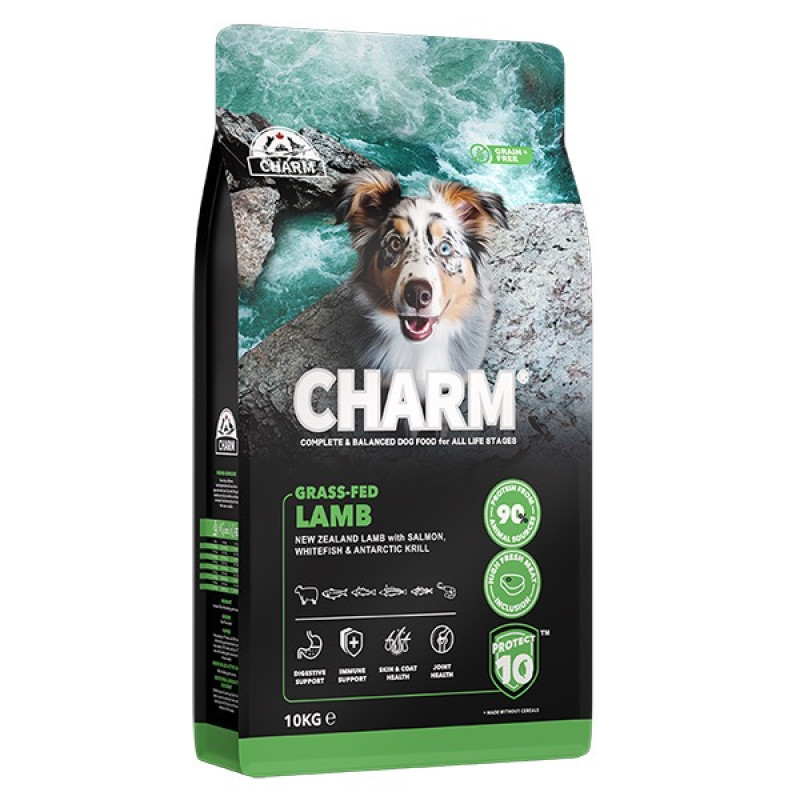 Charm Grass-Fed Lamb сухий корм для собак з ягнятком, 10 кг
