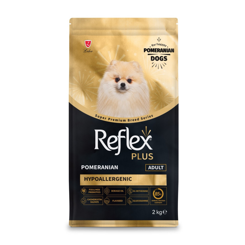 Reflex Plus Pomeranian сухой корм для собак породы померанский шпиц, 2 кг