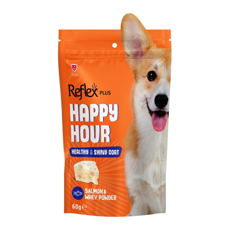 Reflex Happy Hour лакомство для собак с лососем, 60 гр