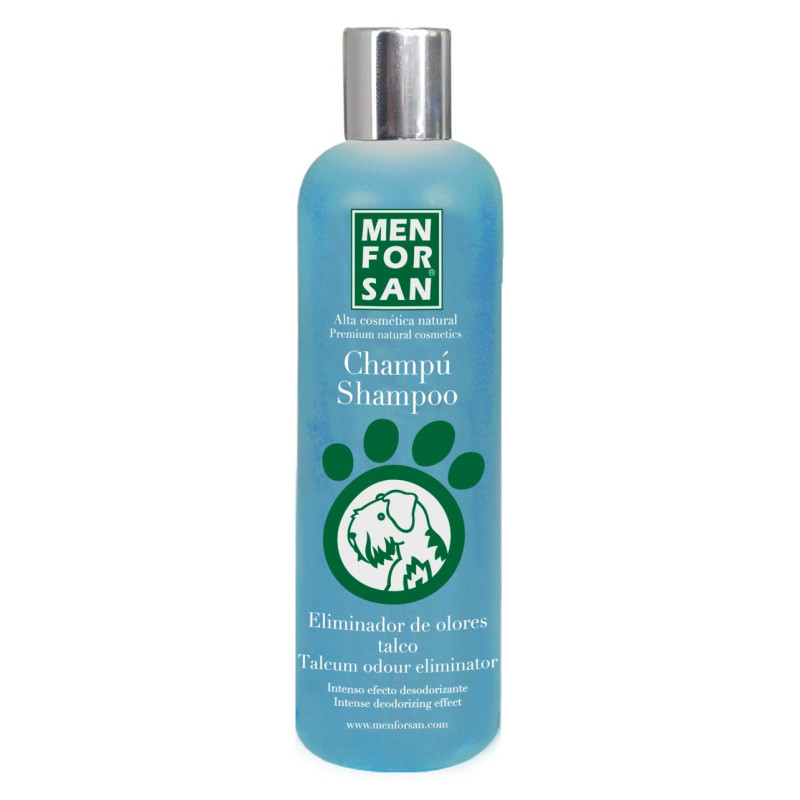 Menforsan Odor Eliminator шампунь для собак с дезодорирующим тальком, 50 мл