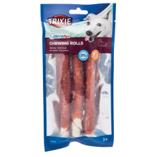 Trixie Denta Fun Chewing Rolls лакомство для собак с уткой, 17 см, 140 гр