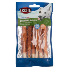 Trixie Denta Fun Chewing Rolls ласощі для собак з куркою, 12 см, 70 гр