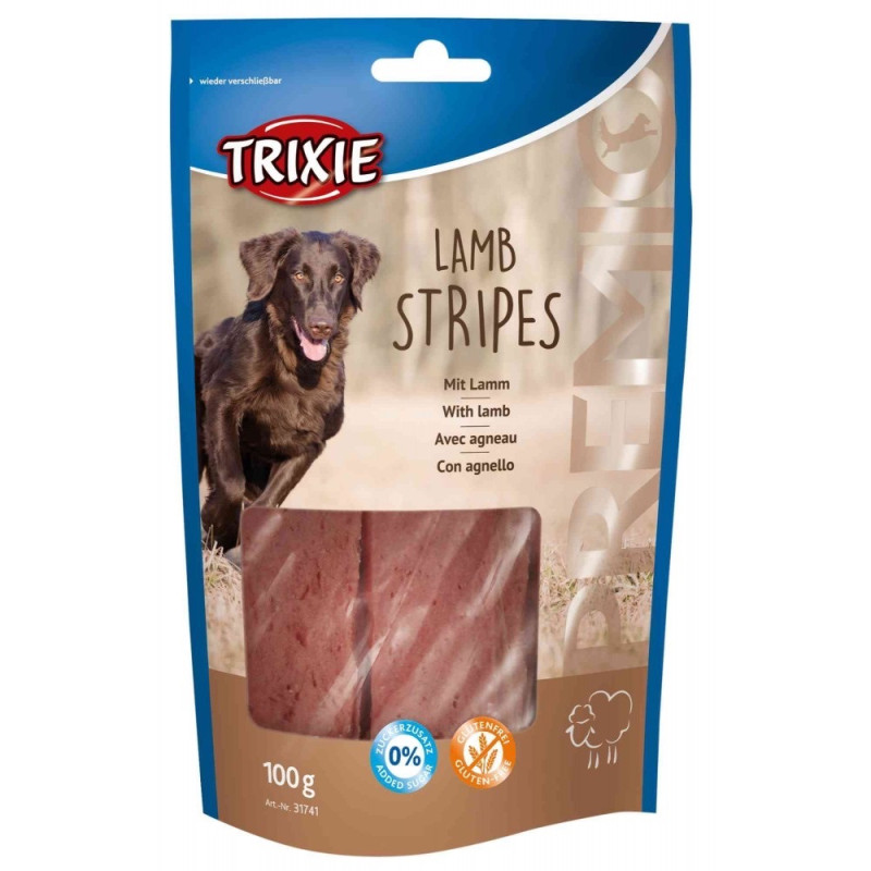 Trixie Premio Lamb Stripes лакомство для собак с ягненком, 100 гр