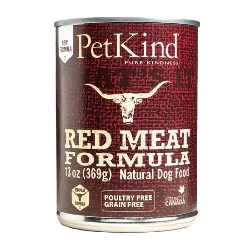 PetKind Red Meat Formula влажный корм для собак с говядиной и ягненком, 369 гр