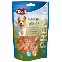 Trixie Premio Fish Chicken Wheels лакомство для собак с курицей и рыбой, 75 гр