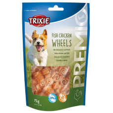 Trixie Premio Fish Chicken Wheels ласощі для собак з куркою та рибою, 75 гр