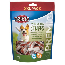 Trixie Premio Fish Chicken Stripes XXL лакомство для собак с курицей и рыбой, 300 гр