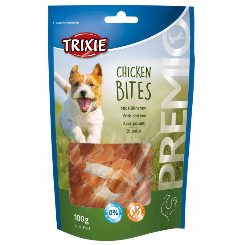 Trixie Premio Chicken Bites лакомство для собак с курицей, 100 гр