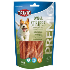 Trixie Premio Omega Stripes лакомство для собак с курицей, 100 гр