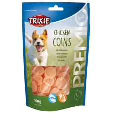 Trixie Premio Chicken Coins лакомство для собак с курицей, 100 гр