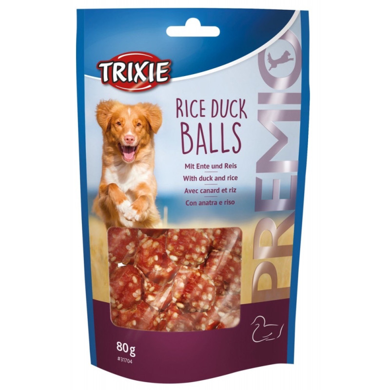 Trixie Premio Rice Duck Balls лакомство для собак с уткой, 100 гр