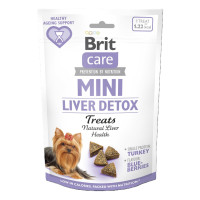 Brit Care Mini Treats Liver Detox лакомство для собак малых пород для здоровья печени, 50 гр