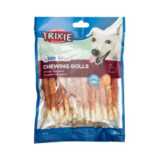Trixie Denta Fun Chewing Rolls ласощі для собак з качкою, 12 см, 240 гр