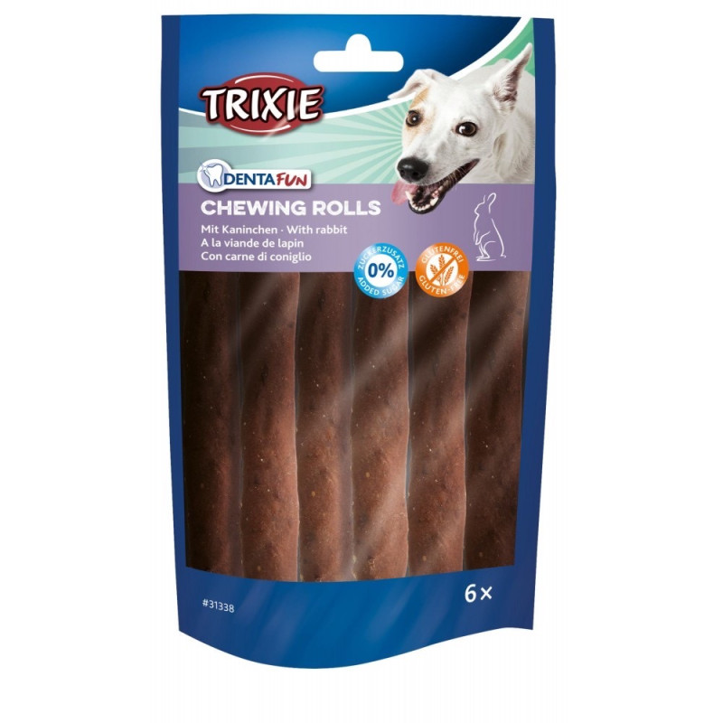 Trixie Denta Fun лакомство для собак с кроликом, 70 гр