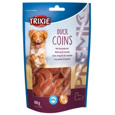 Trixie Premio Duck Coins лакомство для собак с уткой, 80 гр