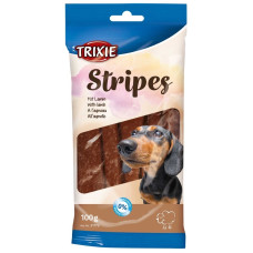 Trixie Stripes ласощі для собак з ягнятком, 100 гр