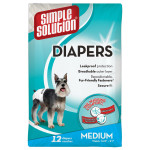 Simple Solution Disposable Diapers памперси одноразові для собак-самок, розмір M