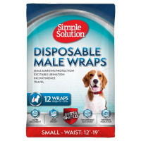 Simple Solution Disposable Male Wrap одноразовые памперсы для кобелей, размер S