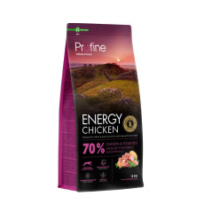 Profine Dog Energy Chicken & Potatoes сухий корм з куркою для енергійних собак, 12 кг