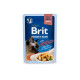 Brit Premium Delicate Fillets in Gravy Chicken for Sterilised влажный корм для стерилизованных котов с курицей, 85 гр - фото 1