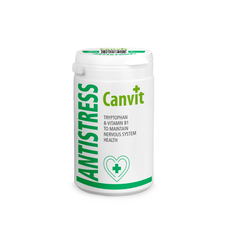 Canvit Antistress вітаміни для зменшення стресу у собак та котів, 230 гр