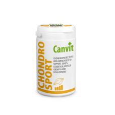Canvit Chondro Sport вітаміни для здоров'я суглобів для активних собак, 230 гр