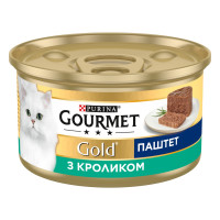 Gourmet Gold влажный корм для котов с кроликом, 85 гр