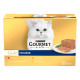 Gourmet Gold набір вологого корму для котів з яловичиною, тунцем, печінкою та індичкою, 12 шт х 85 гр - фото 1