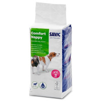 Savic Comfort Nappy одноразовые подгузники для собак, 34-44 см