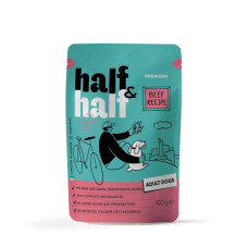 Half & Half Beef In Gravy For Adult Dogs вологий корм з яловичиною для собак, 100 гр