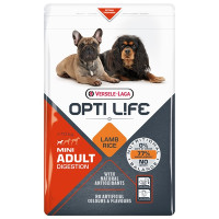 Opti Life Adult Digestion Mini сухой корм с ягненком для собак малых пород, 2.5 кг