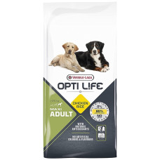 Opti Life Adult Maxi сухий корм із куркою для собак великих порід, 12.5 кг