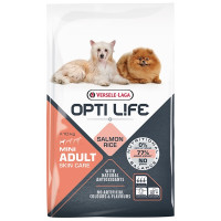 Opti Life Adult Skin Care Mini сухий корм із лососем для собак малих порід, 7.5 кг