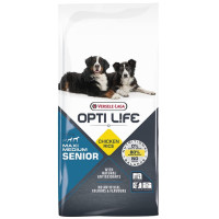 Opti Life Senior Medium & Maxi сухой корм для пожилых собак средних и крупных пород, 12.5 кг