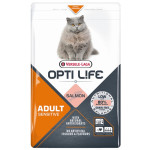 Opti Life Sensitive сухой корм с лососем для котов с чувствительным пищеварением, 7.5 кг