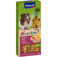 Vitakraft Kracker Original Frucht And Flakes лакомство для морских свинок, 2 шт х 55 гр