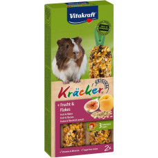 Vitakraft Kracker Original Frucht And Flakes ласощі для морських свинок, 2 шт х 55 гр