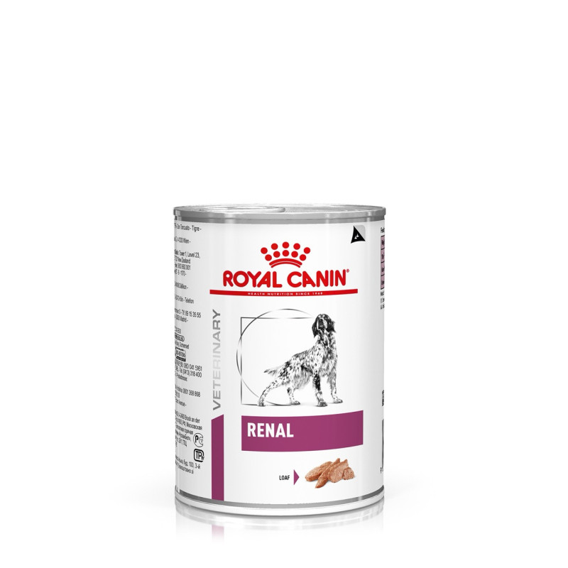 Royal Canin Renal Canine Cans вологий корм для собак із захворюваннями нирок 410 гр
