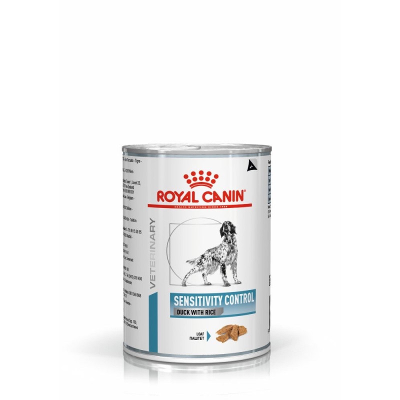 Royal Canin Sensitivity Control Canine Duck with Rice Cans влажный корм с уткой для собак с пищевой аллергией 420 гр