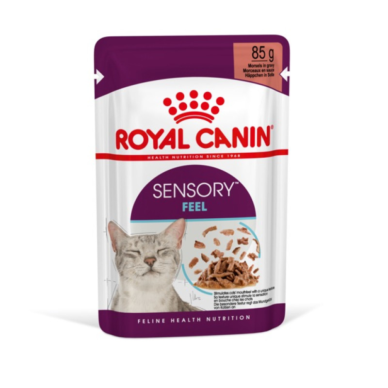 Royal Canin Sensory Feel влажный корм для привередливых котов 85 гр