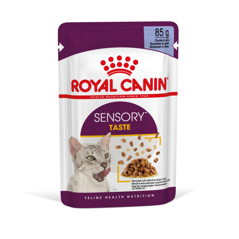 Royal Canin Sensory Taste Jelly влажный корм для привередливых котов 85 гр