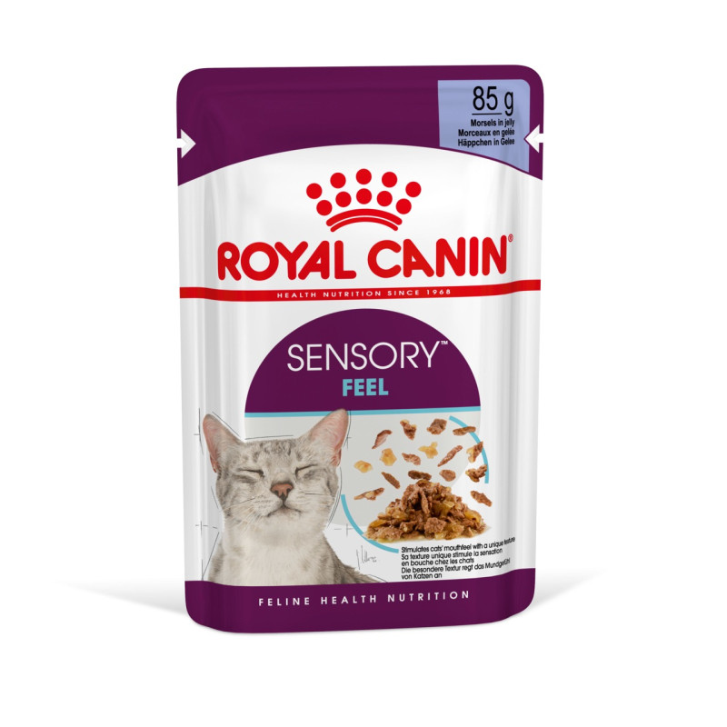 Royal Canin Sensory Feel Jelly влажный корм для привередливых котов 85 гр