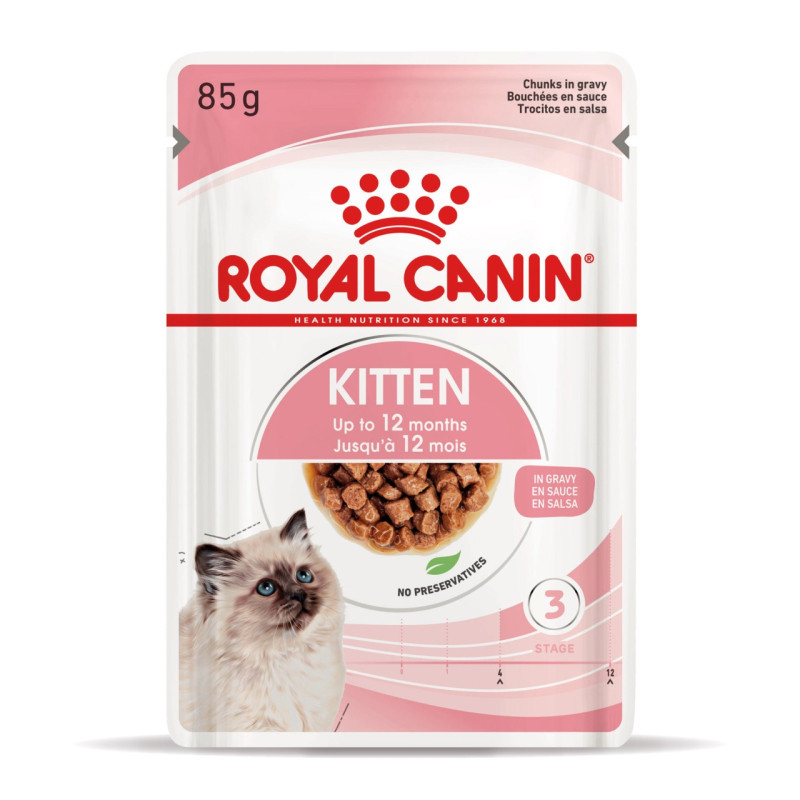 Royal Canin Kitten Instinctive влажный корм для котят 85 гр